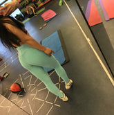 Leggings anticelulíticos con efecto lifting de glúteos y sin bolsillo